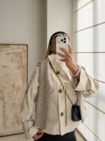 ترنچ کت کوتاه KELSO | کِلسو - تصویر 8