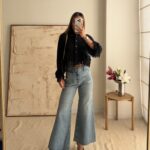 شلوار جین فلر وایدلگ CORSO